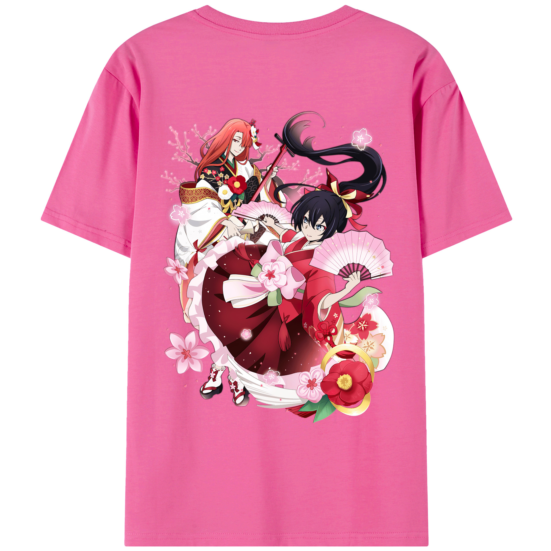 （画像用） 文豪ストレイドッグス Bungo Stray Dogs レディース半袖Tシャツ(バックプリント)